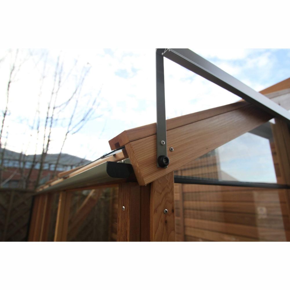 Alton Fusion 10 Cedar Greenhouse and Storage Shed Combo