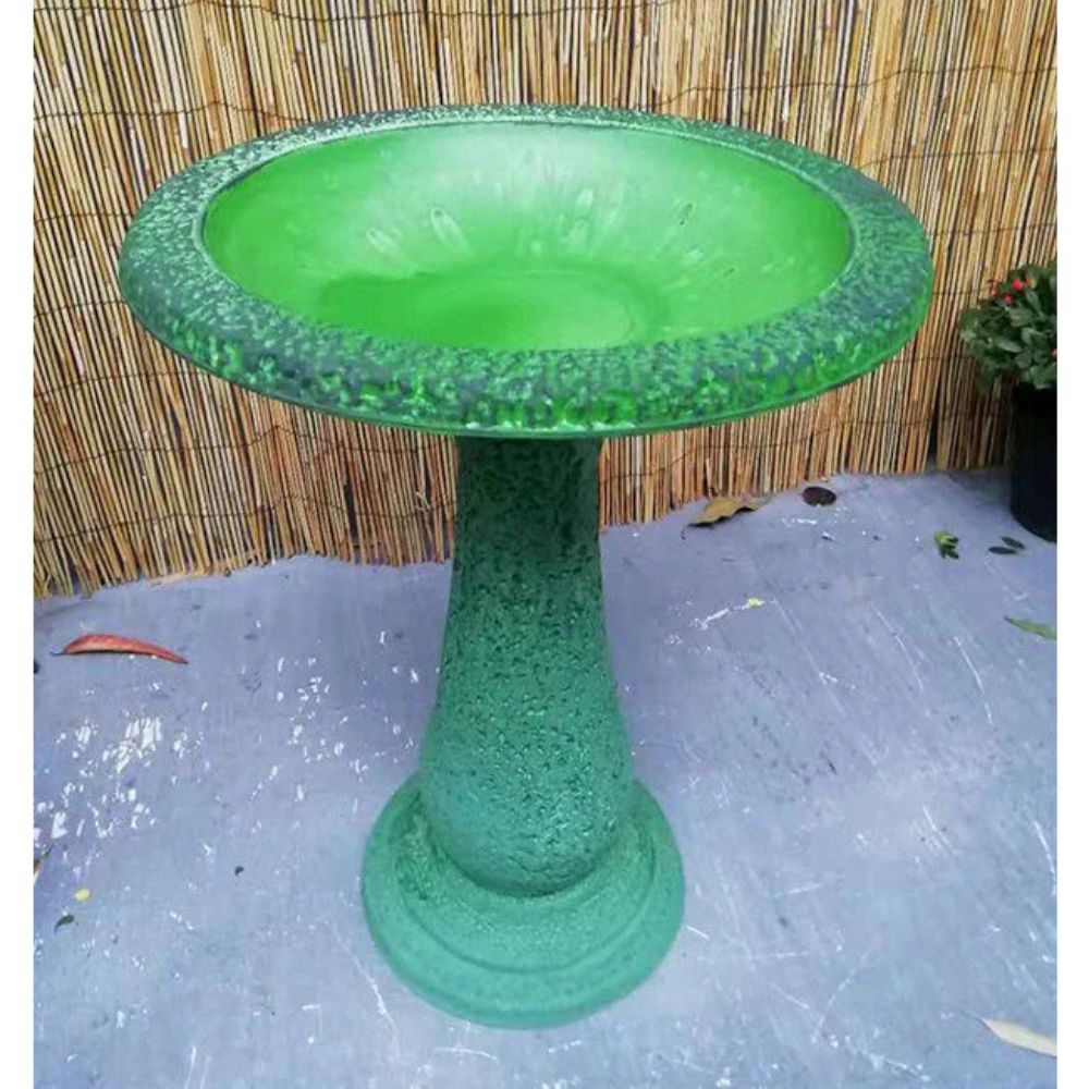 Exaco Dark/Light green Bird Bath