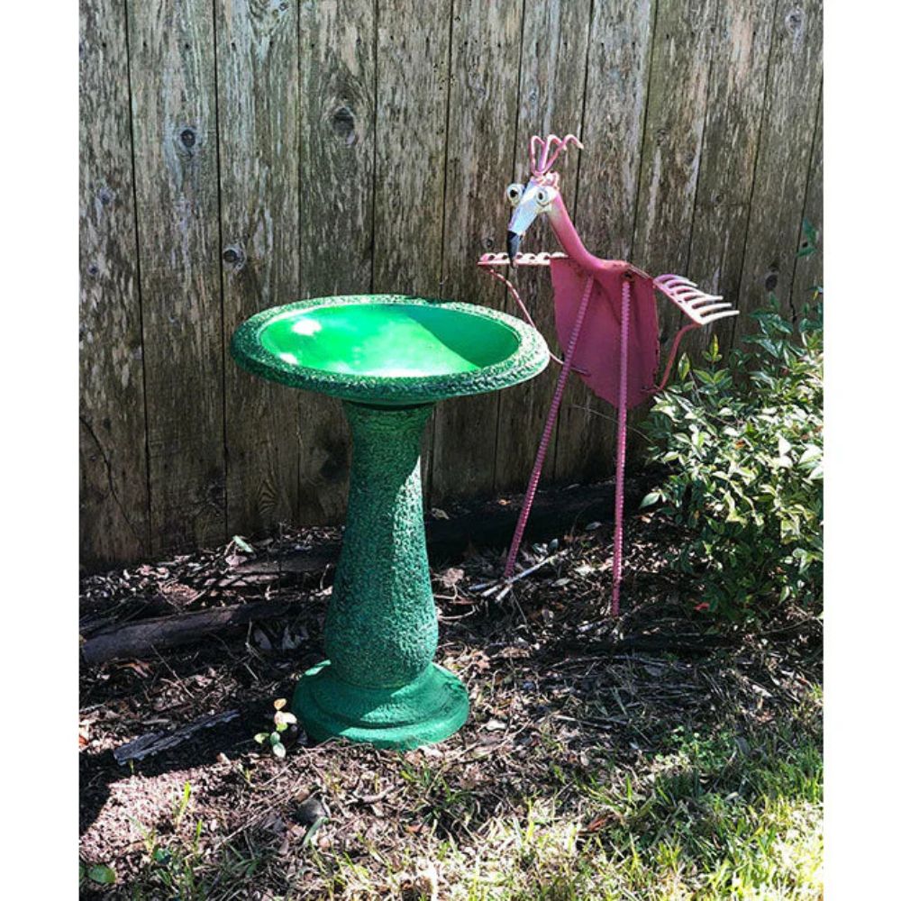 Exaco Dark/Light green Bird Bath