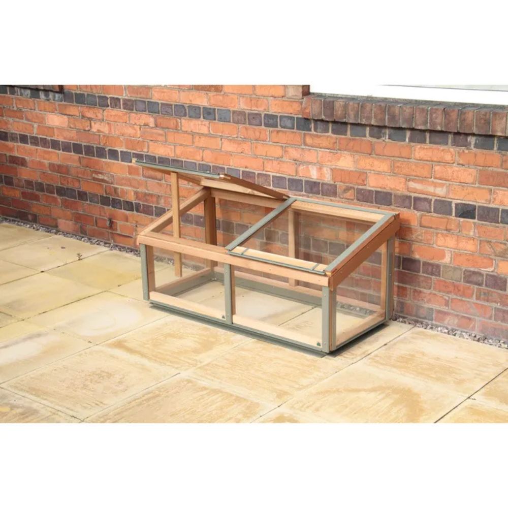 Alton Cedar Cold Frame 4x2 with Aluminium Capping