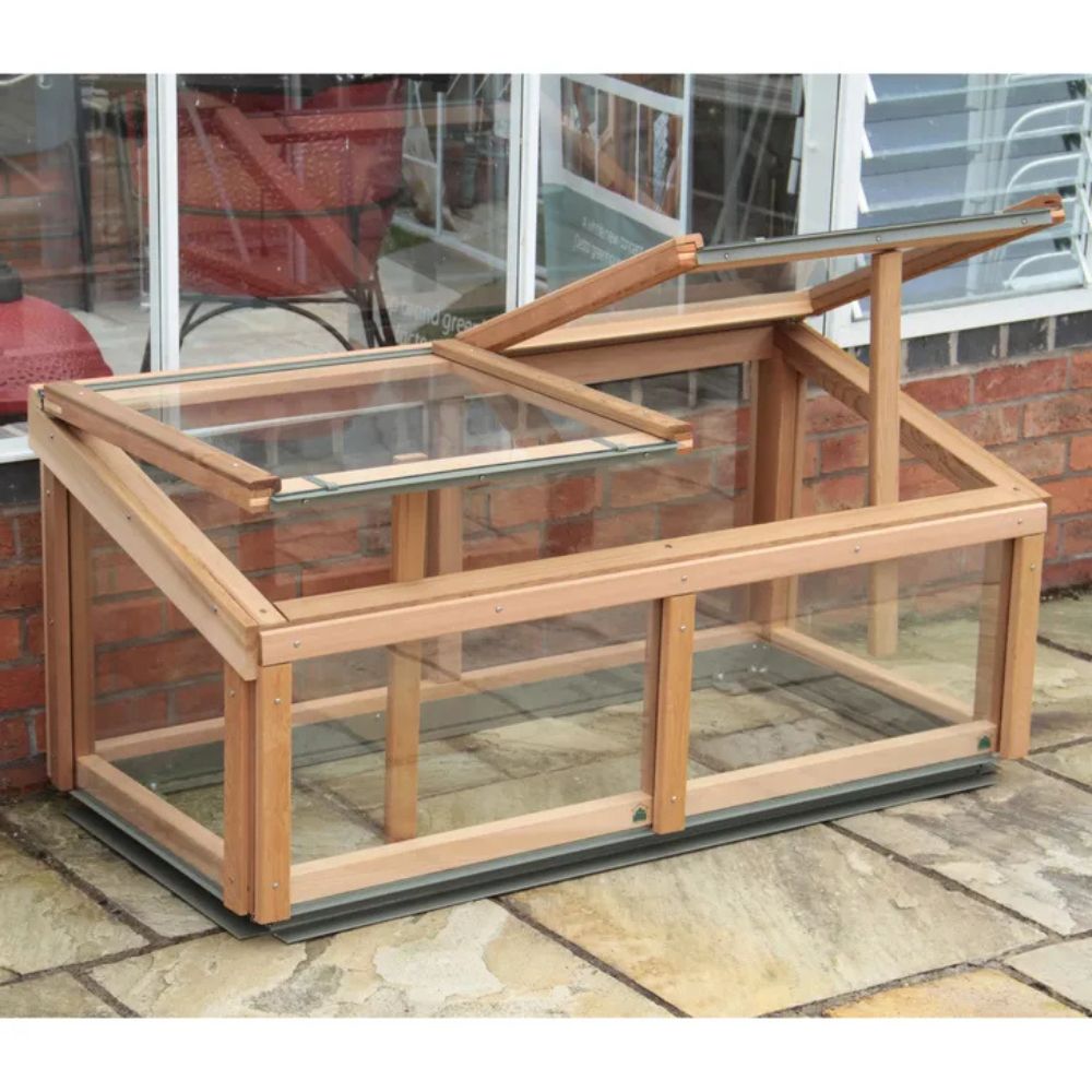 Alton Cedar Cold Frame 4x2 with Cedar Capping