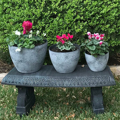 Exaco Round Nested Planters - Set of 3