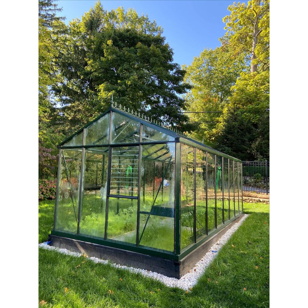 Exaco Janssens Royal Victorian VI 36 Hybrid Greenhouse in Black