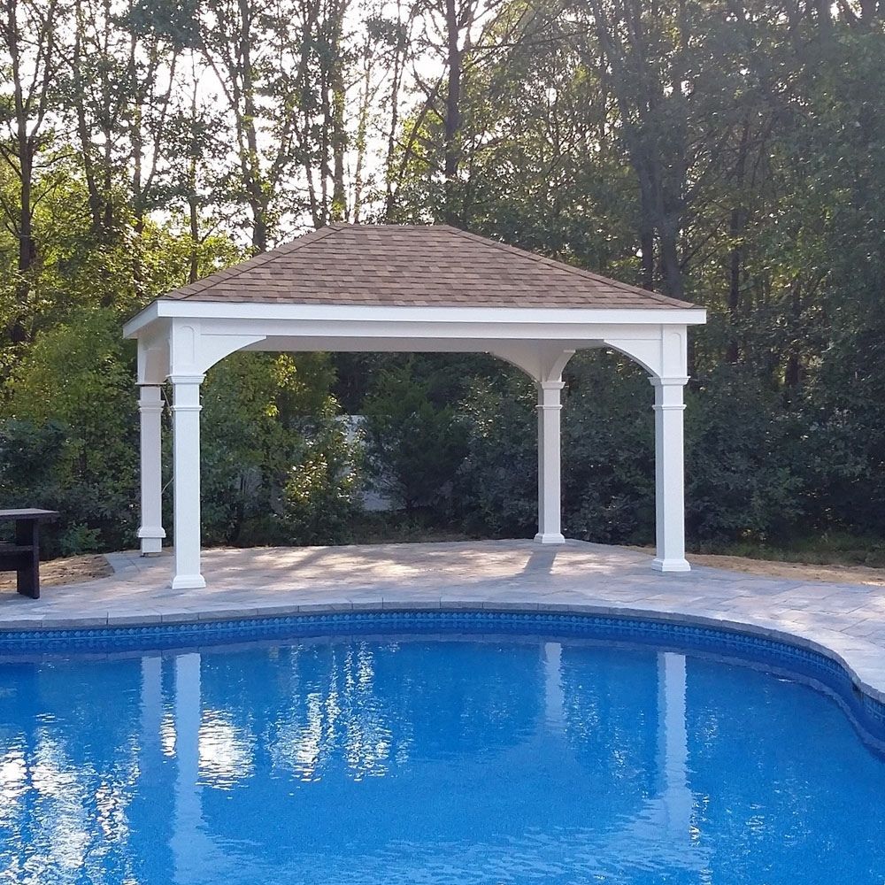 Atlantic Outdoors 12' Hip Roof Vinyl Pavilion Kit