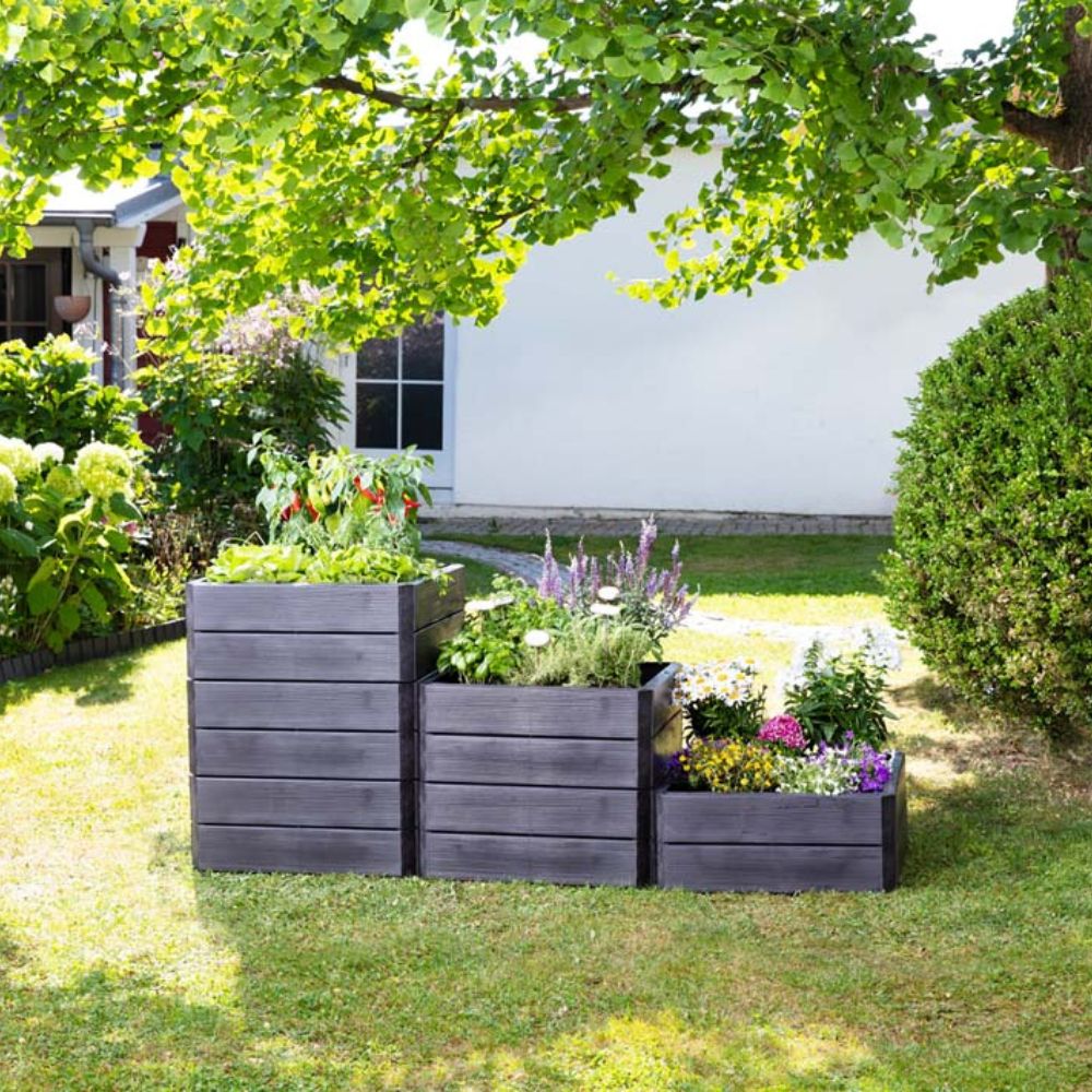 Exaco Ergo Stacking Raised Garden Beds