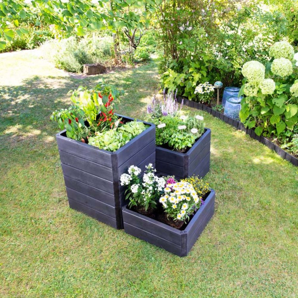 Exaco Ergo Stacking Raised Garden Beds