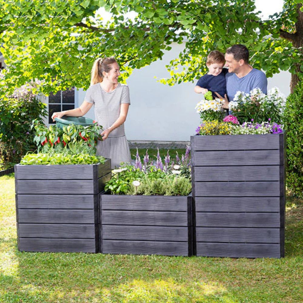 Exaco Ergo Stacking Raised Garden Beds