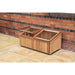 Alton Cedar Cold Frame 4x2 with Aluminium Capping