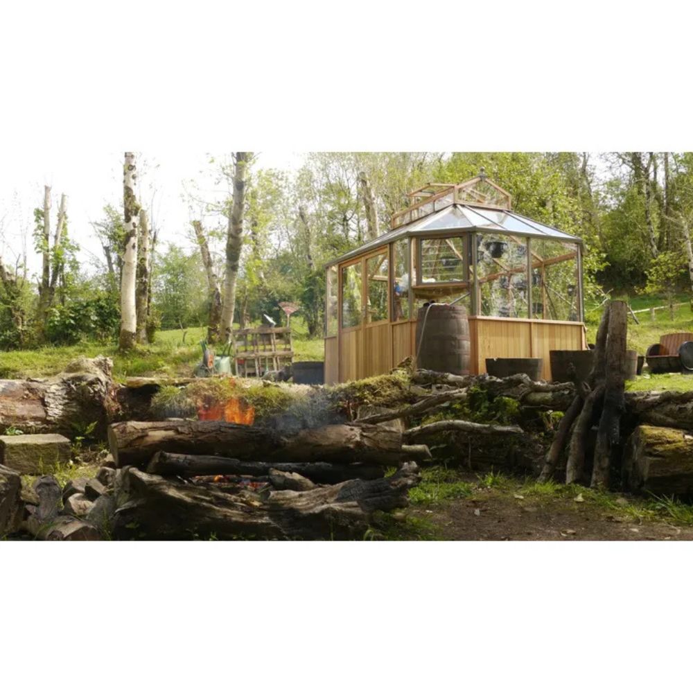 Alton Evolution Octagonal Cedar Greenhouse