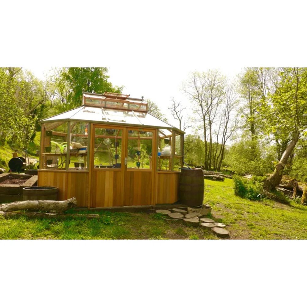 Alton Evolution Octagonal Cedar Greenhouse