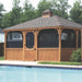 Atlantic Outdoors 8' Cedar Wood Rectangle Gazebo Kit