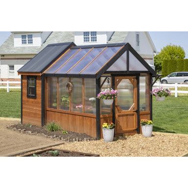 Atlantic Outdoors Cedar A-Frame Greenhouse Kit