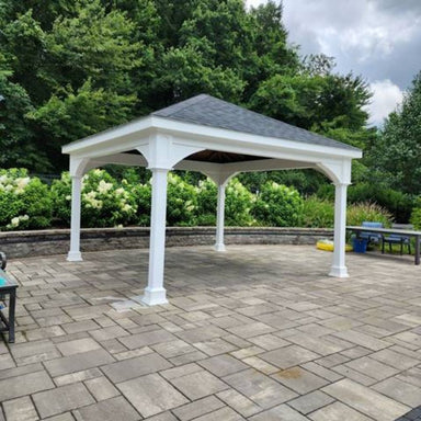 Atlantic Outdoors Hip Roof Vinyl Pavilion Kit