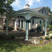 Atlantic Outdoors Hip Roof Vinyl Pavilion Kit Lifestyle