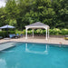 Atlantic Outdoors Hip Roof Vinyl Pavilion Kit Lifestyle