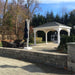 Atlantic Outdoors Hip Roof Vinyl Pavilion Kit Lifestyle