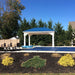Atlantic Outdoors Hip Roof Vinyl Pavilion Kit Lifestyle