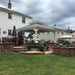 Atlantic Outdoors Hip Roof Vinyl Pavilion Kit Lifestyle