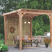 Atlantic Outdoors Pressure-Treated Wood Holiday Shadow Series Pavilion Kit