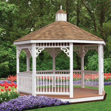Atlantic Outdoors Vinyl Octagon Gazebo Kit