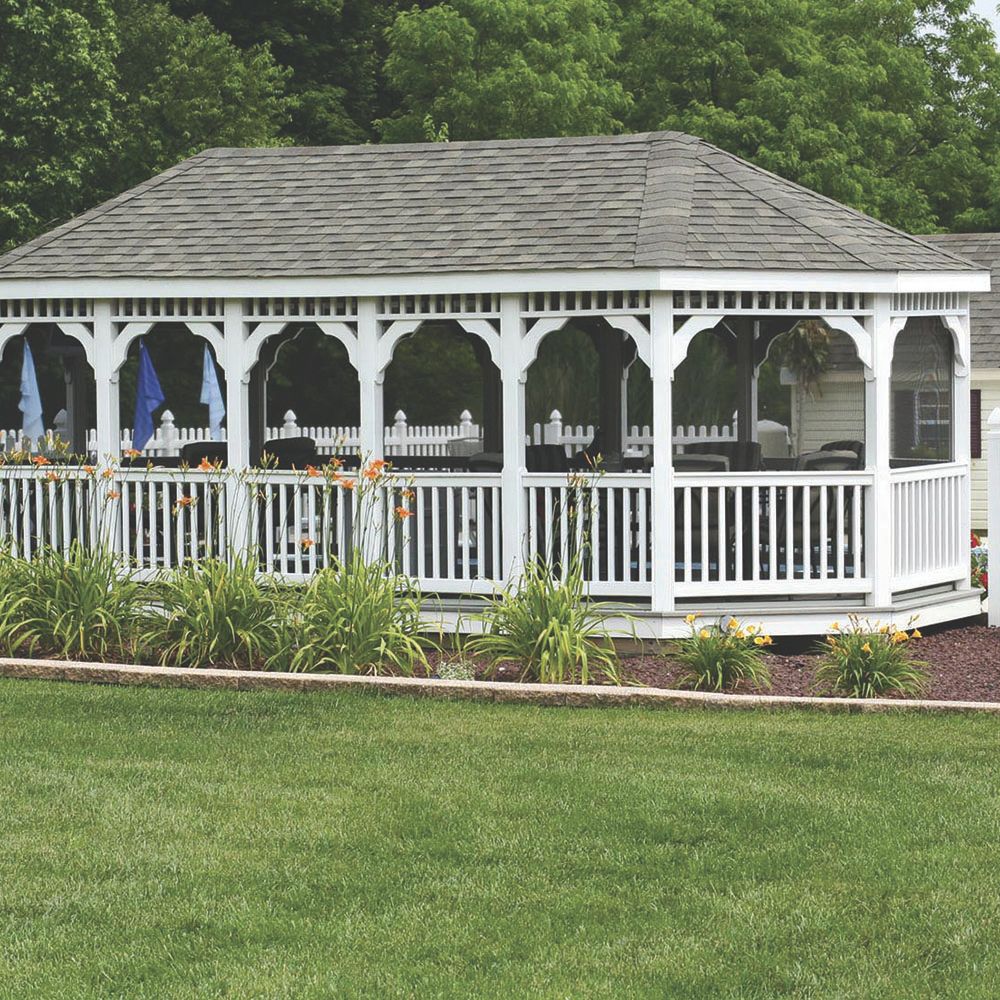 Atlantic Outdoors Vinyl Rectangle Gazebo Kit