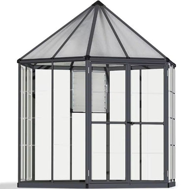 The amazing Chalets & Orangeries Polycarbonate Garden Greenhouse Kit!