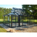 Exaco Cathedral Victorian Greenhouse with Large Cupola Lifestyle