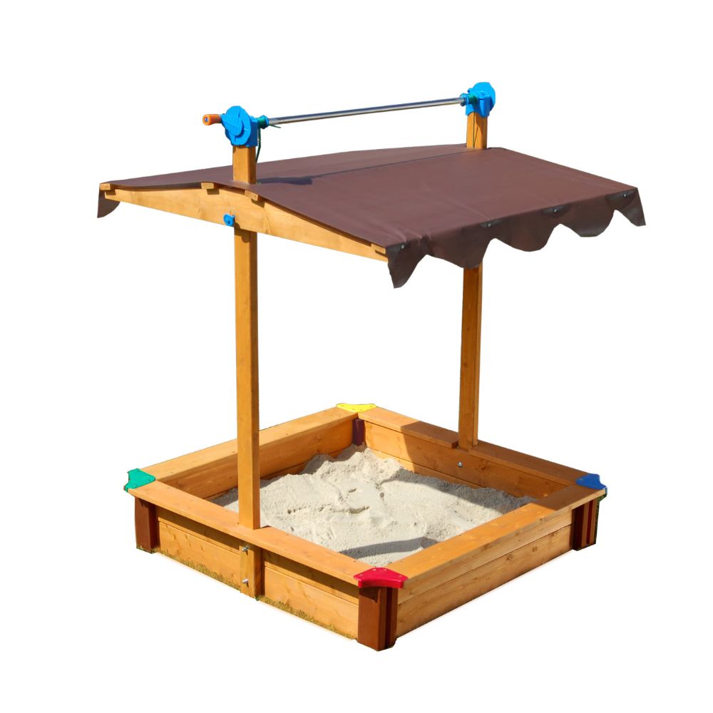 Exaco Felix Sandbox With Adjustable Roof