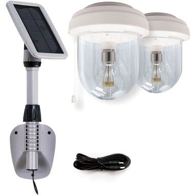 Exaco Gama Sonic Solar-Powered Light My Shed IV