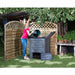 Exaco Thermo Wood Composter 600 liter / 160 gal. with Soil Fence