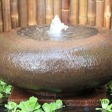 Galleria Imports Moon Pot Fountain Rust