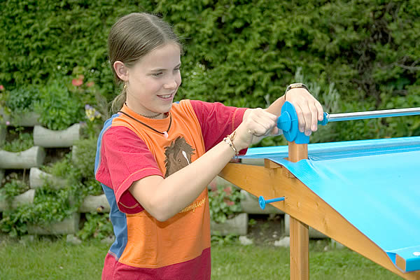 Exaco Felix Sandbox With Adjustable Roof