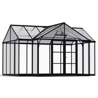 This is the Steel Frame Greenhouses With Folding Door For Outdoor Backyard!