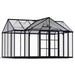 This is the Steel Frame Greenhouses With Folding Door For Outdoor Backyard!