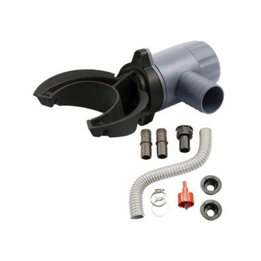 Exaco Universal Rain Barrel Downspout Connection Kit