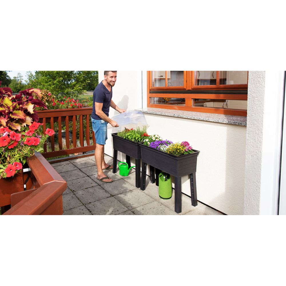 Exaco Balcony Raised Bed Planter