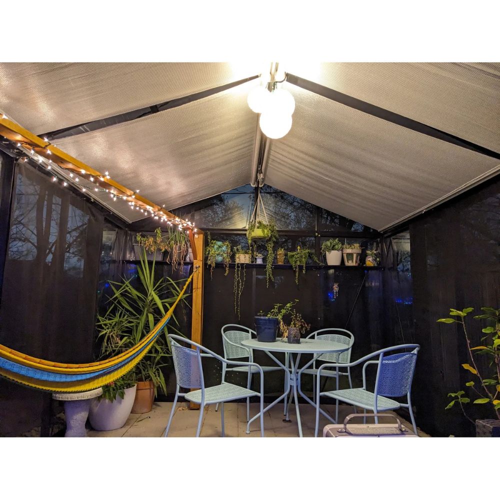 Hoklartherm Gigant Retractable Roll-Up Shade Cloth for Greenhouses