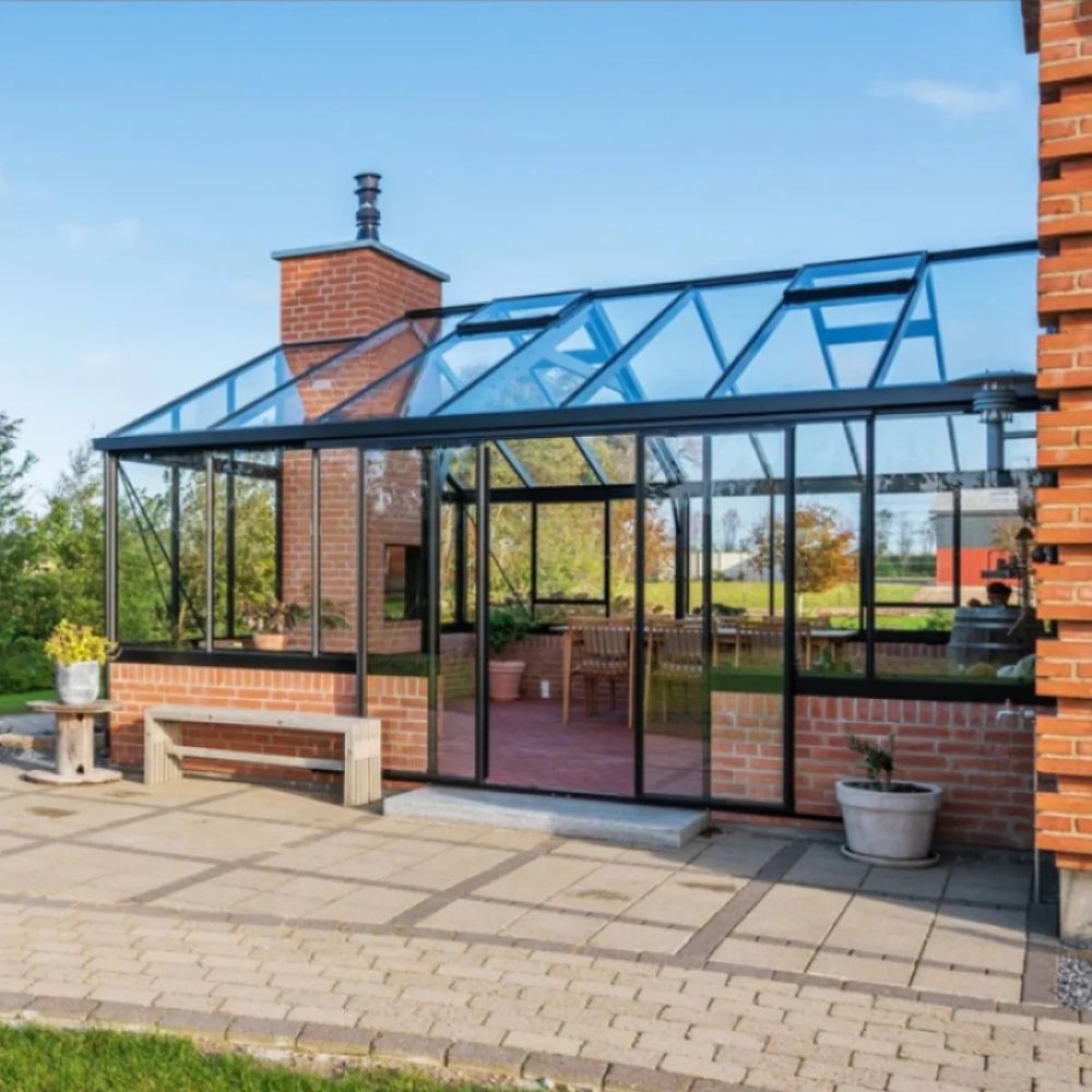 Exaco Janssens | Gigant Large Luxury Greenhouse with 4mm Tempered Glass Glazing