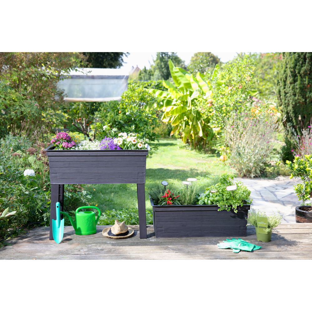 Exaco Balcony Raised Bed Planter