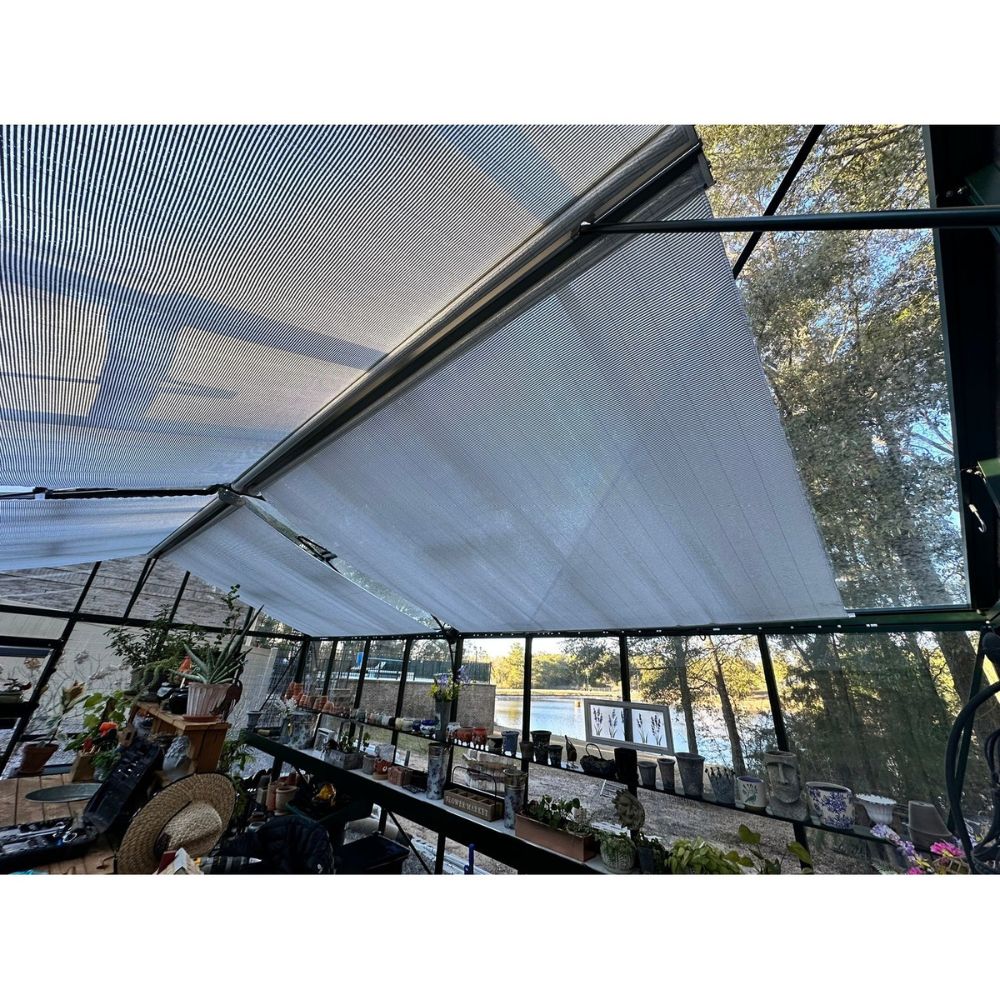 Hoklartherm Gigant Retractable Roll-Up Shade Cloth for Greenhouses
