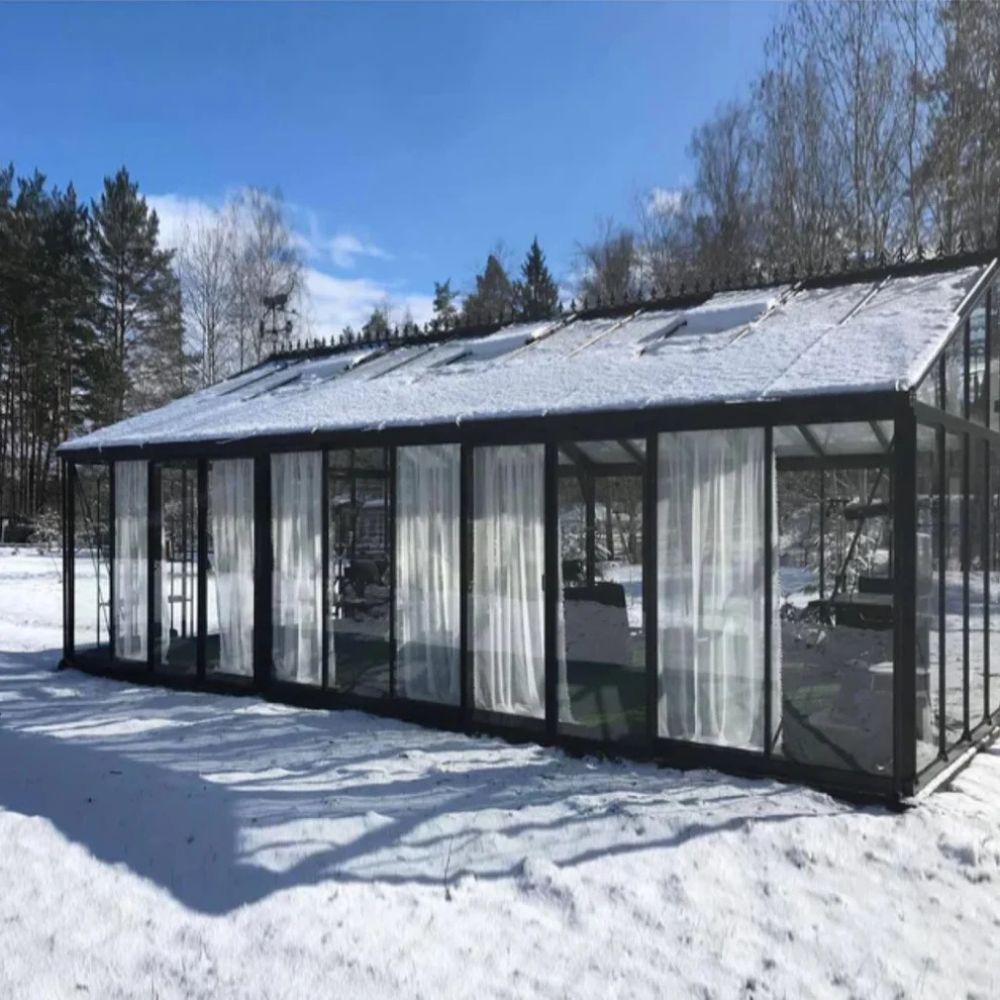 Exaco Janssens | Gigant Large Luxury Greenhouse with 4mm Tempered Glass Glazing