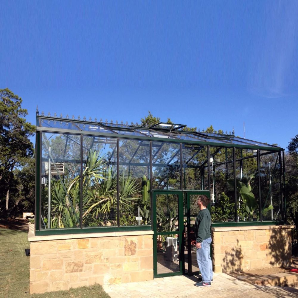Exaco Janssens | 12.5x20x9 ft Royal Victorian VI 46 Large Glass Greenhouse Kit With 4mm Tempered Glass Glazing