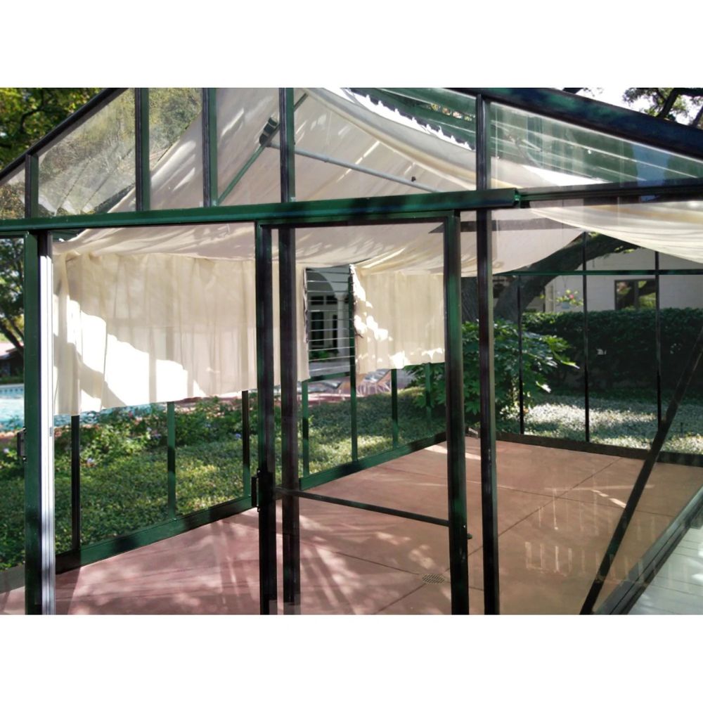 Exaco Janssens | 12.5x20x9 ft Royal Victorian VI 46 Large Glass Greenhouse Kit With 4mm Tempered Glass Glazing