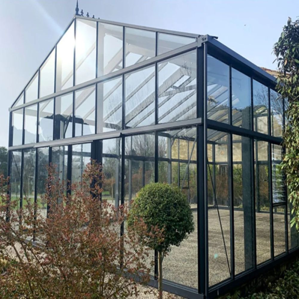 Exaco Janssens | Gigant Large Luxury Greenhouse with 4mm Tempered Glass Glazing