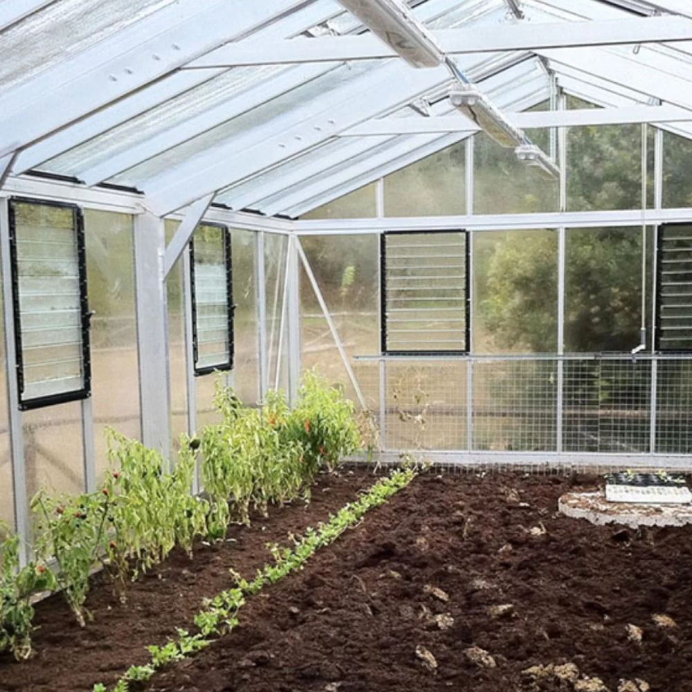 Exaco Janssens | Gigant Large Luxury Greenhouse with 4mm Tempered Glass Glazing