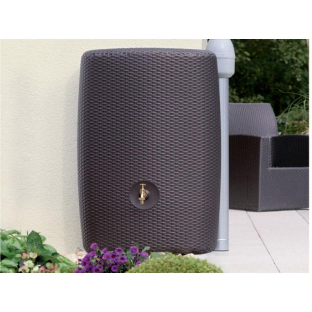 Exaco Sunda Wicker Rain Barrel 303 L / 80 Gallon