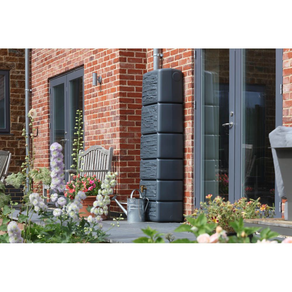 Exaco Slim Stone Décor 330L / 87 gallon Grey