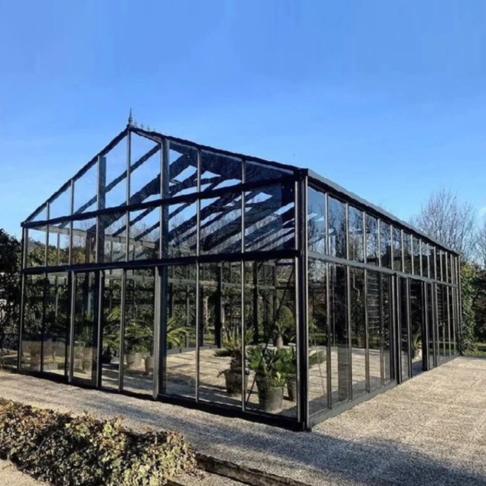 Exaco Janssens | Gigant Large Luxury Greenhouse with 4mm Tempered Glass Glazing