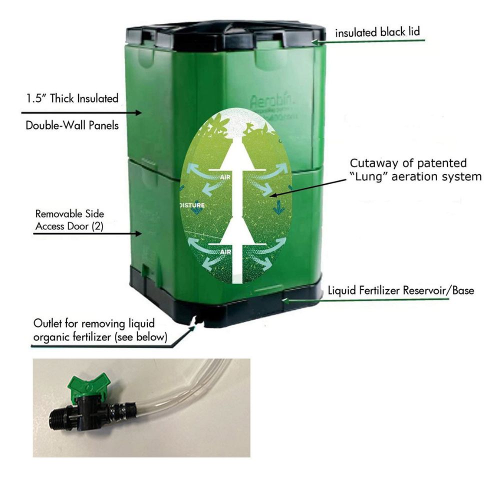 Exaco Aerobin 400 Insulated Composter