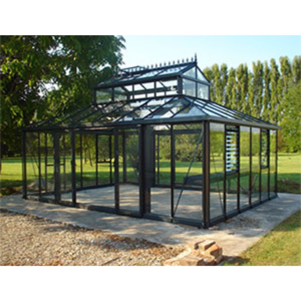 Janssens  Cathedral Victorian Greenhouse with Large Cupola